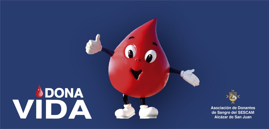 Cartela Promocional de Donantes de Sangre de Alcázar de San Juan