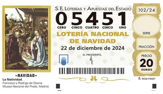 Decimo lotería 2024