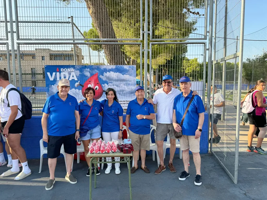 Agrupación de la Asociación en el evento II torneo feria 3x3 2024