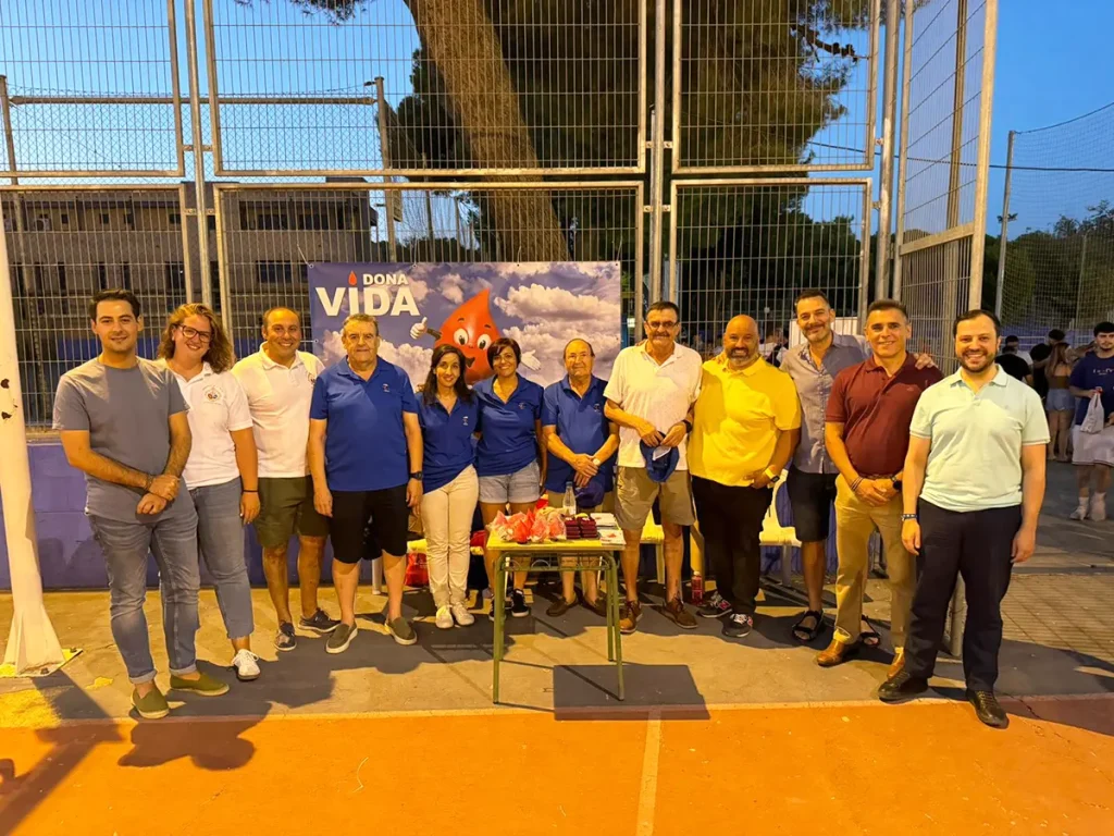 Agrupación de la Asociación en el evento II torneo feria 3x3 2024