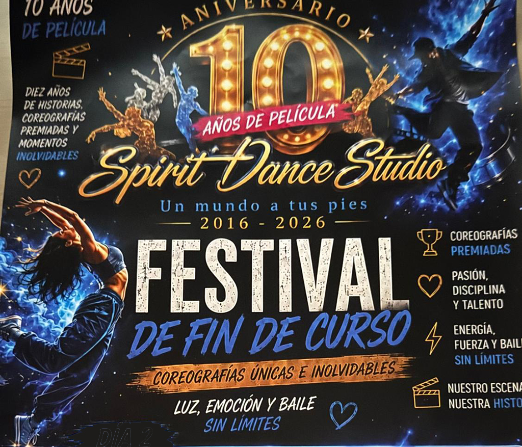 La donación de sangre te acerca al Festival “10 años de pelicula” de Spirit Dance Studio 