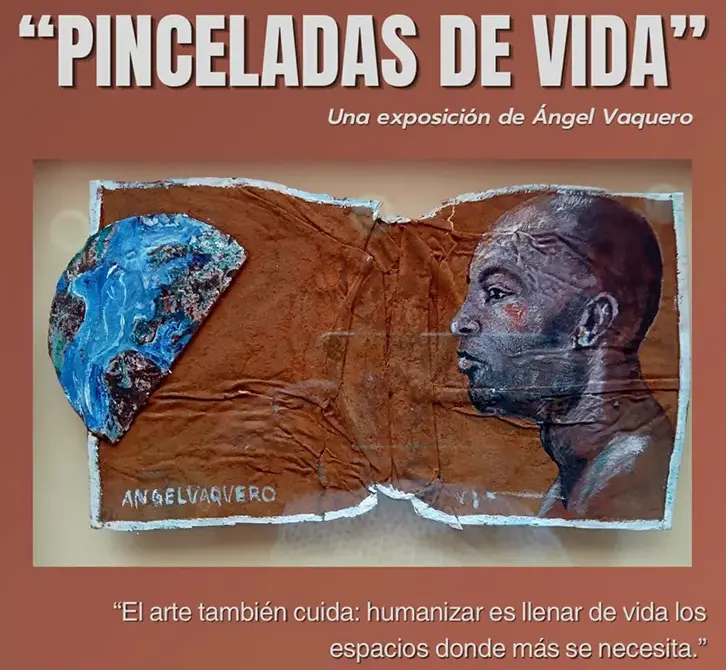 El Hospital Universitario Mancha Centro acoge la exposición “Pinceladas de Vida” de Ángel Vaquero