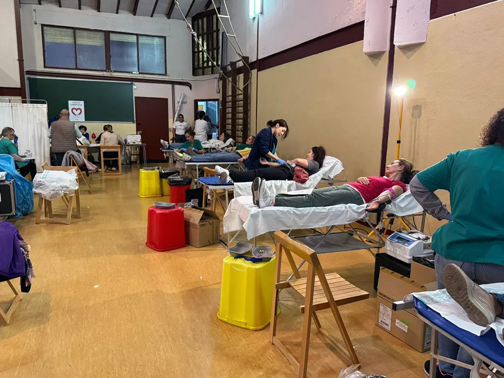 Éxito de participación en la I Jornada de Donación de Sangre