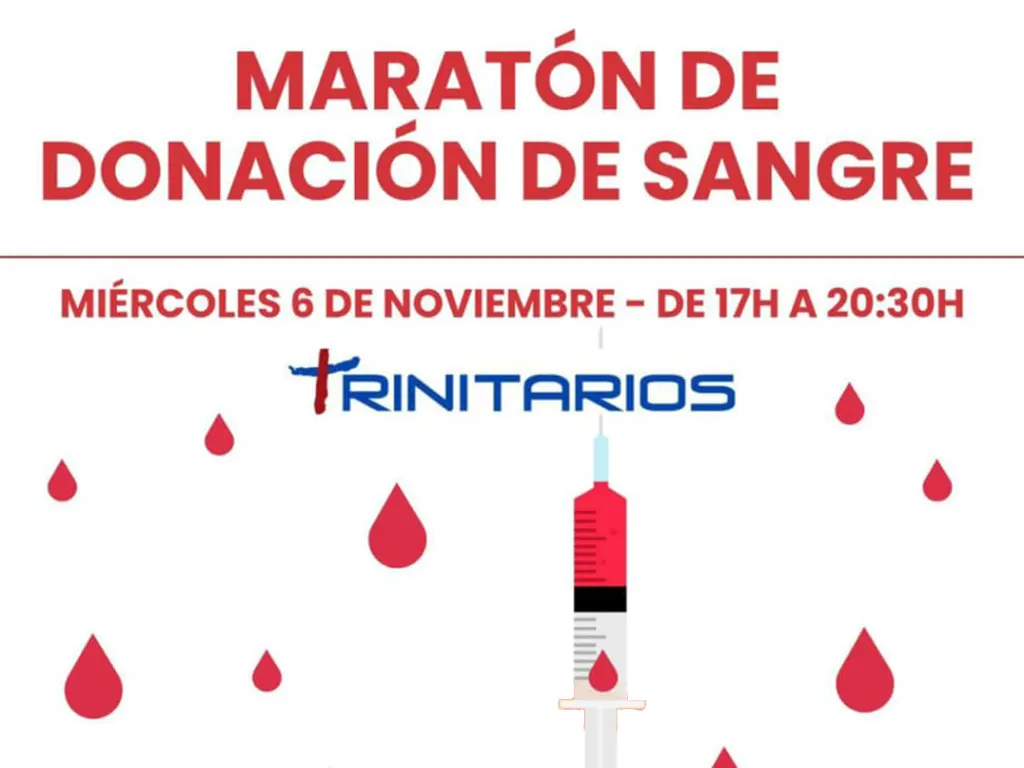 II Maratón de Donación de Sangre en el Colegio Santísima Trinidad