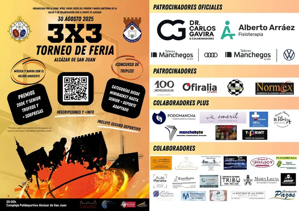III Torneo de Feria 3×3 de Alcázar de San Juan