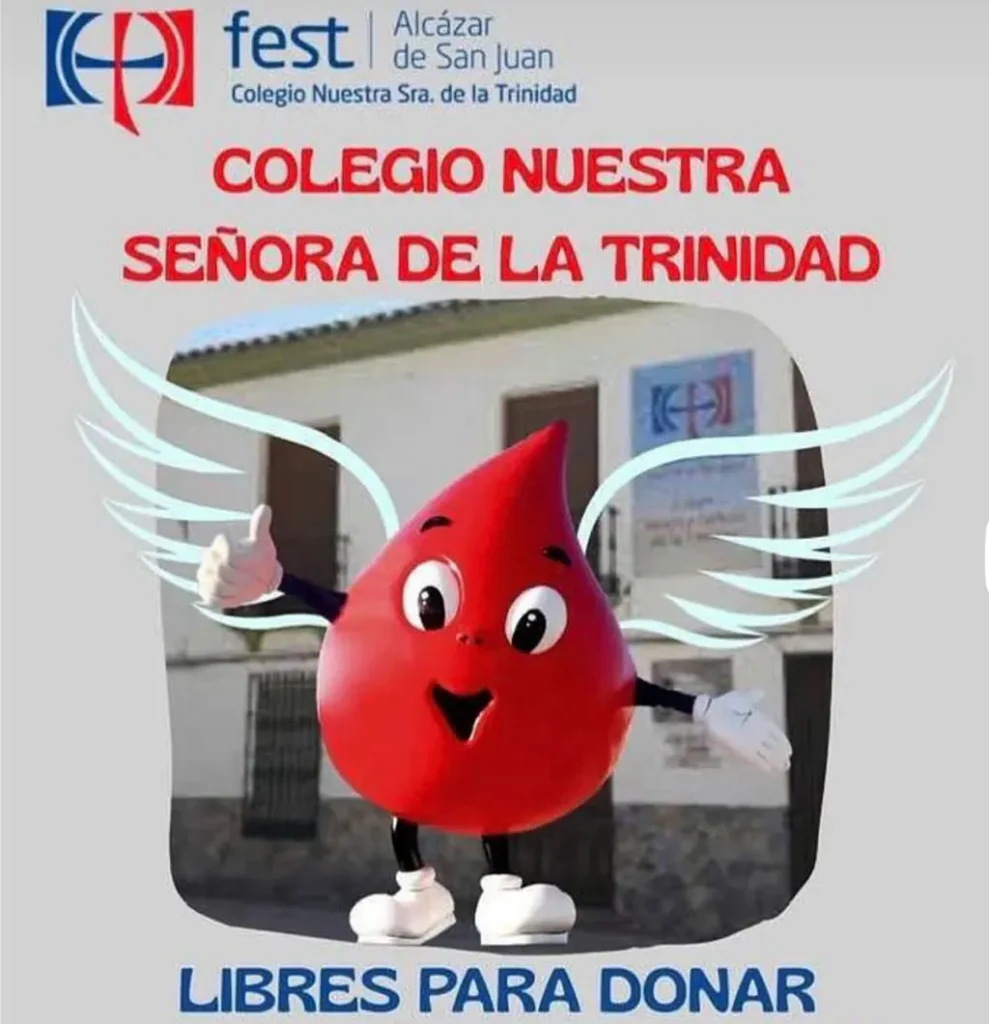 Éxito de participación en la campaña extraordinaria de donación de sangre en el Colegio Nuestra Señora de la Trinidad