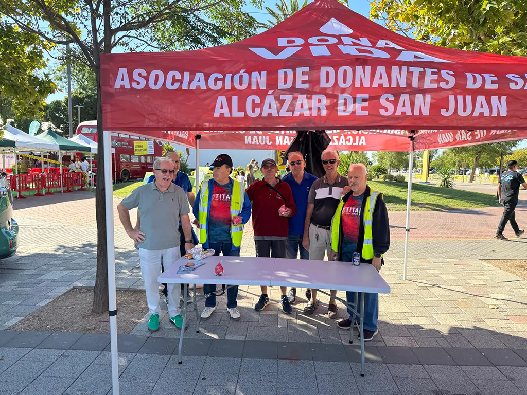 La Asociación de Donantes de Sangre, presente en la Titán de la Mancha 2026